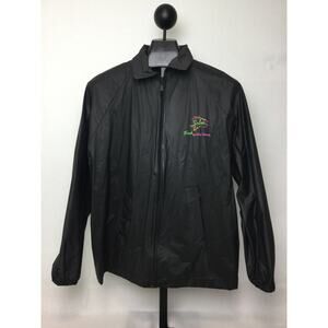 Salem Cigarettes One Size fit Black PVC full zip Jacket